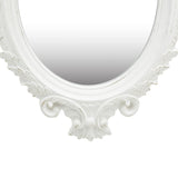 NNEVL Wall Mirror Castle Style 56x76 cm White