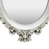 NNEVL Wall Mirror Castle Style 56x76 cm Silver