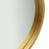 NNEVL Wall Mirror with Strap 40 cm Gold