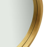 NNEVL Wall Mirror with Strap 60 cm Gold