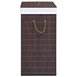 NNEVL Bamboo Laundry Basket Brown 100 L