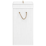 NNEVL Bamboo Laundry Basket White