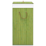 NNEVL Bamboo Laundry Basket Green