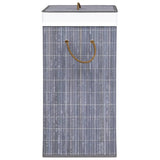 NNEVL Bamboo Laundry Basket Grey