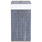 NNEVL Bamboo Laundry Basket Grey 83 L