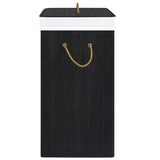 NNEVL Bamboo Laundry Basket Black