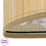 NNEVL Bamboo Corner Laundry Basket 60 L