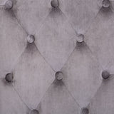 NNEVL Dining Chair Grey Velvet