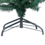 NNEVL Slim Artificial Christmas Tree with Stand Green 210 cm PVC