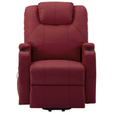 NNEVL Stand-up Recliner Wine Red  Faux Leather (AU only)
