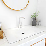 NNEVL Built-in Wash Basin 750x460x130 mm SMC White