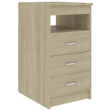 NNEVL Desk Sonoma Oak 140x50x76 cm Chipboard