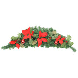 NNEVL Christmas Arch with LED Lights Green 90 cm PVC