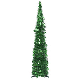 NNEVL Pop-up Artificial Christmas Tree Green 120 cm PET
