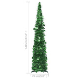 NNEVL Pop-up Artificial Christmas Tree Green 120 cm PET