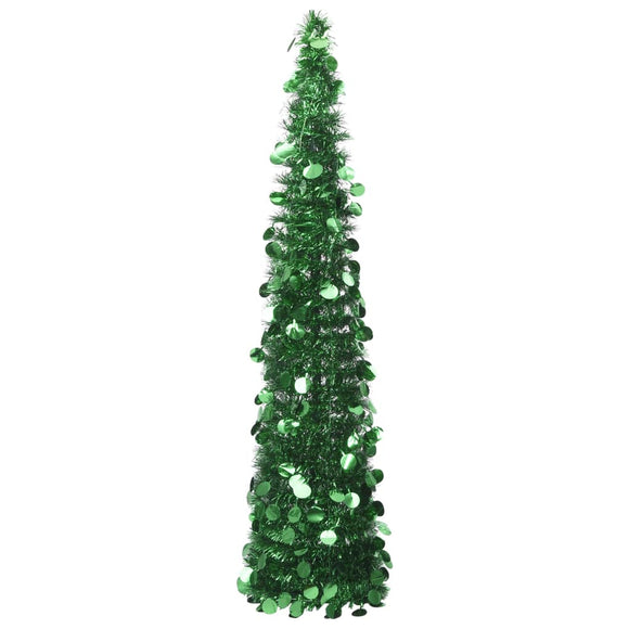 NNEVL Pop-up Artificial Christmas Tree Green 180 cm PET