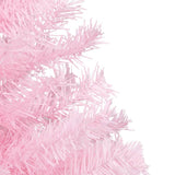 NNEVL Artificial Christmas Tree with Stand Pink 210 cm PVC