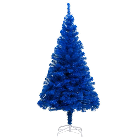 NNEVL Artificial Christmas Tree with Stand Blue 210 cm PVC