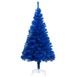 NNEVL Artificial Christmas Tree with Stand Blue 210 cm PVC