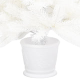 NNEVL Artificial Christmas Tree Lifelike Needles White 90 cm