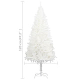 NNEVL Artificial Christmas Tree Lifelike Needles White 120 cm