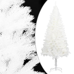 NNEVL Artificial Christmas Tree Lifelike Needles White 120 cm