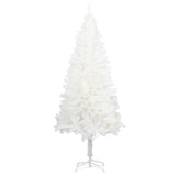 NNEVL Artificial Christmas Tree Lifelike Needles White 180 cm