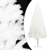 NNEVL Artificial Christmas Tree Lifelike Needles White 210 cm