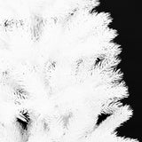 NNEVL Artificial Christmas Tree Lifelike Needles White 240 cm