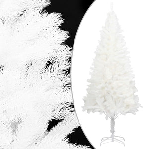 NNEVL Artificial Christmas Tree Lifelike Needles White 240 cm