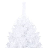 NNEVL Artificial Christmas Tree with Thick Branches White 150 cm PVC
