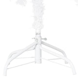 NNEVL Artificial Christmas Tree with Thick Branches White 240 cm PVC