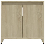 NNEVL Bathroom Cabinet Sonoma Oak 60x33x58 cm Chipboard