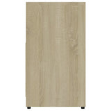 NNEVL Bathroom Cabinet Sonoma Oak 60x33x58 cm Chipboard