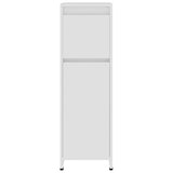 NNEVL Bathroom Cabinet White 30x30x95 cm Chipboard