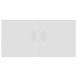 NNEVL Wall Mounted Cabinet White 80x39x40 cm Chipboard