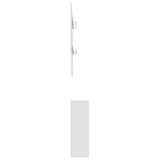 NNEVL Hallway Unit White 100x25x76.5 cm Chipboard
