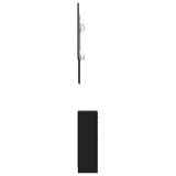 NNEVL Hallway Unit Black 100x25x76.5 cm Engineered Wood