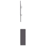 NNEVL Hallway Unit Grey 100x25x76.5 cm Chipboard