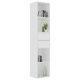 NNEVL Book Cabinet White 36x30x171 cm Chipboard