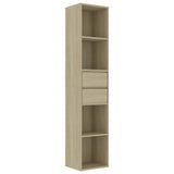 NNEVL Book Cabinet Sonoma Oak 36x30x171 cm Engineered Wood