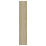 NNEVL Book Cabinet Sonoma Oak 36x30x171 cm Engineered Wood