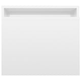 NNEVL Coffee Table Set High Gloss White 100x48x40 cm Chipboard