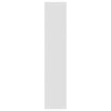 NNEVL Wall Shelf White 90x16x78 cm Chipboard