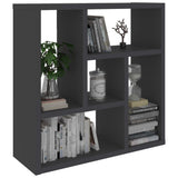 NNEVL Wall Shelf Grey 45.1x16x45.1 cm Engineered Wood