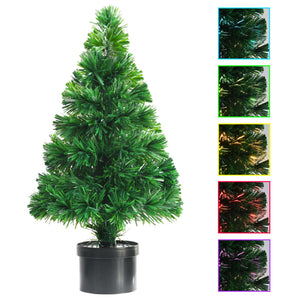 NNEVL Artificial Christmas Tree Dark Green 64 cm Fibreglass