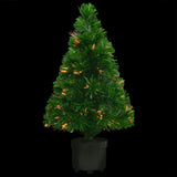 NNEVL Artificial Christmas Tree Dark Green 64 cm Fibreglass