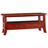 NNEVL Coffee Table Classical Brown 90x50x40 cm Solid Mahogany Wood