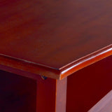NNEVL Coffee Table Classical Brown 90x50x40 cm Solid Mahogany Wood