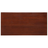 NNEVL Side Cabinet Classical Brown 60x30x75 cm Solid Mahogany Wood